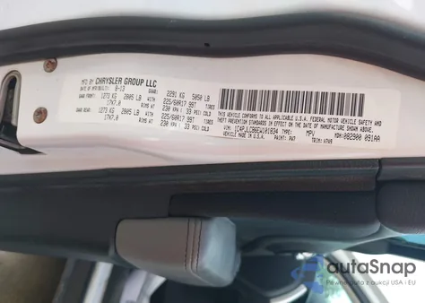 2014 Jeep Cherokee Latitude из США, поврежденный, VIN 1C4PJLCB6EW101834